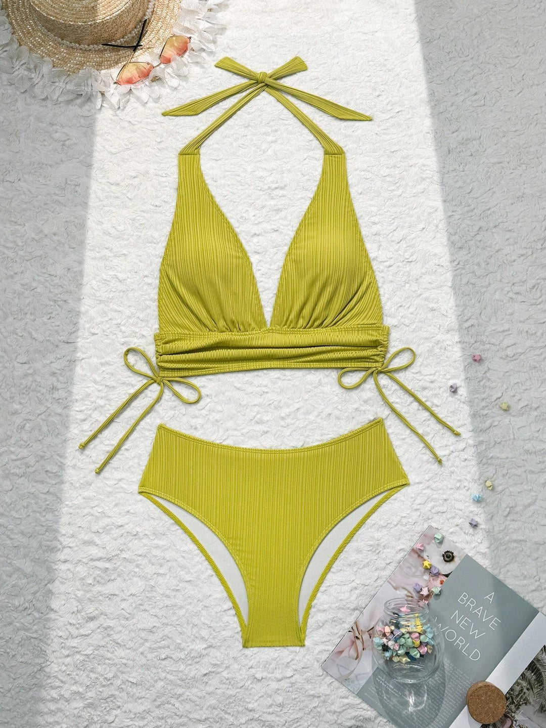 Dame Kvalitets Bandeau-Bikini med behageligt Stretch-design Skovae