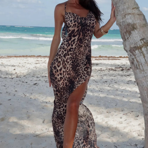 Femme Chic Dyreprint Maxi Dække Stilla