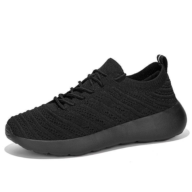 Unisex nan strikket slip-on sneaker med sømløs strikoverdel, elastisk skaftkant og støddæmpende let ydersål Skovae