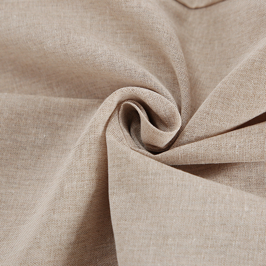 Dame Casual Twill-buksesæt med cropped skjorte og løs pasform Stilla