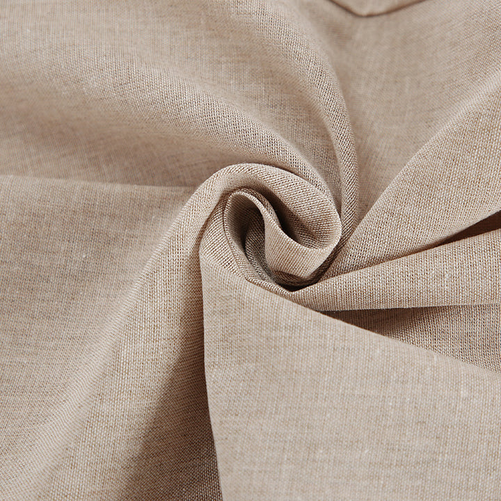 Dame Casual Twill-buksesæt med cropped skjorte og løs pasform Stilla