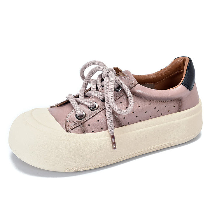 Dame Chunky Sneakers med åndbart overmateriale og komfortabel platformsål Stilla