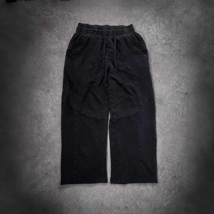 Kvinders afslappede fritidshose med elastisk talje og store sidelommer Stilla