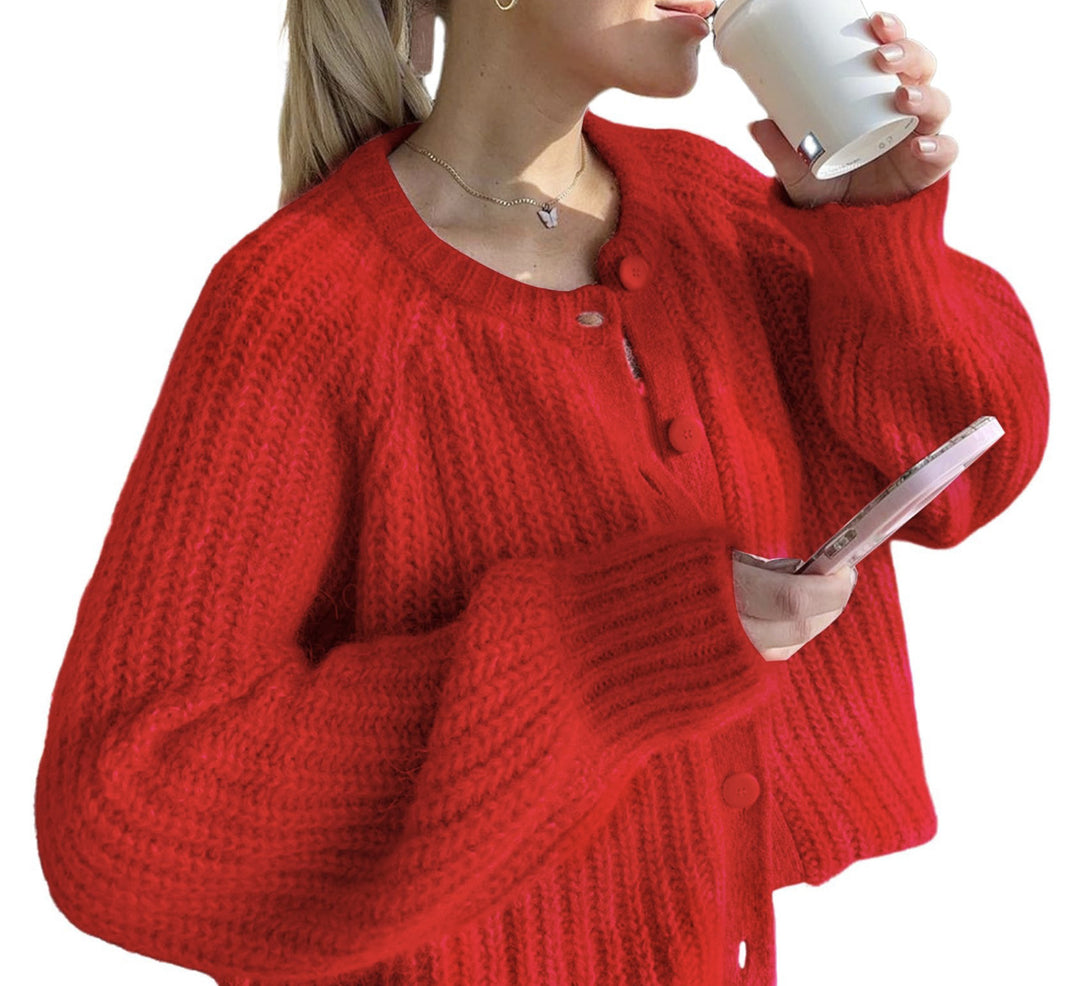 Dame Krammende Strikpullover Stilla