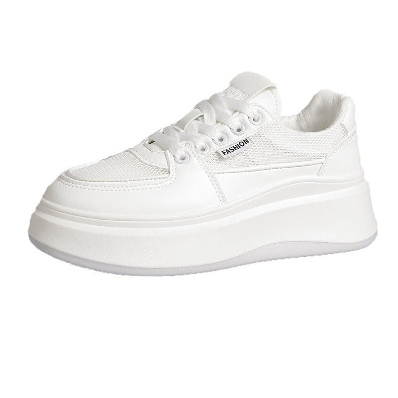 Dame Chunky Sneakers med åndbar netstruktur og modisk profilsål Stilla