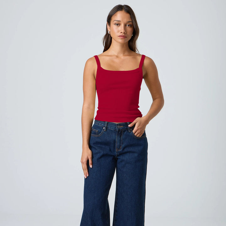 Dame Tanktop Stilla