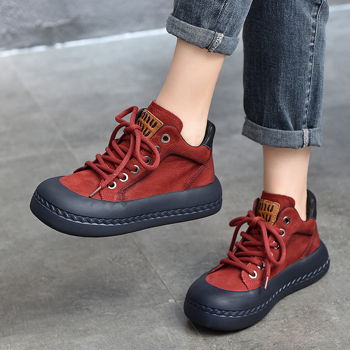 Dame sportliche High-Top Sneakers med slidstærkt overmateriale og skridsikker sål Stilla