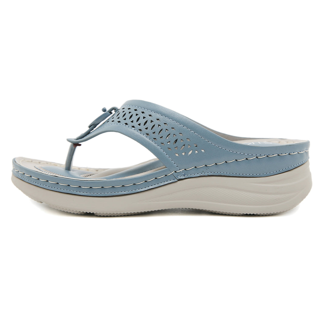Damer komfortable flip-flops med anatomisk formet fodbede og moderne design Stilla