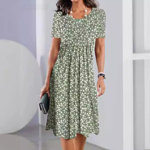 Dame Etuikjole med elegante blomsterdesigns Stilla