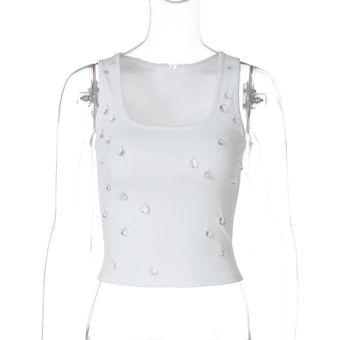 Dame Funktionsshirt med glimmerdetaljer Skovae