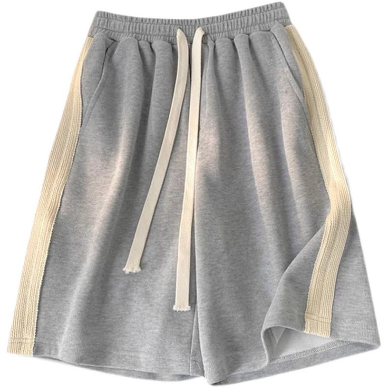 Femme Afslappet Pasform Højtaljede Sportshorts med Snøre Stilla