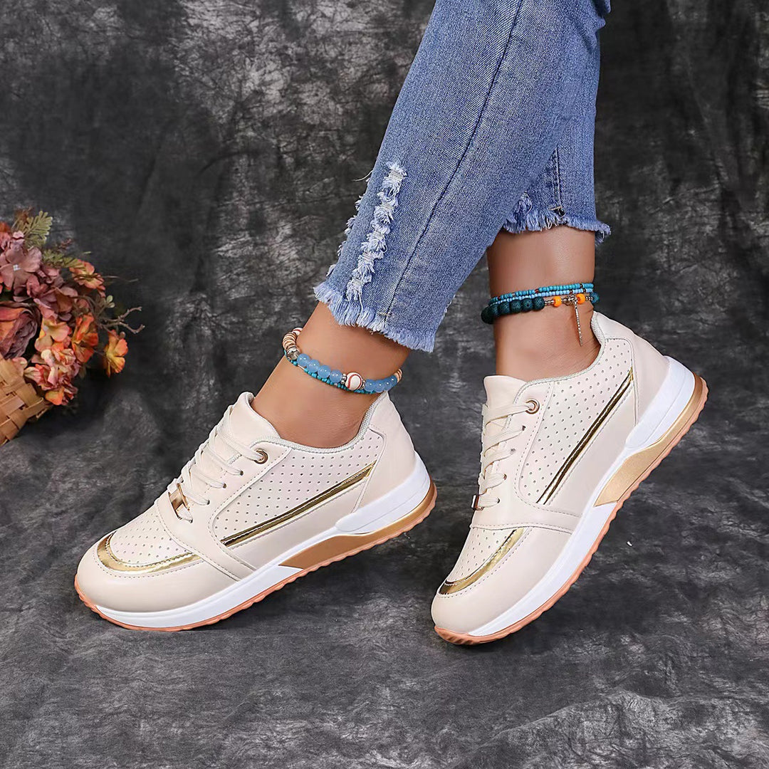 Dame Sporty Trend Sneakers med åndbart overdel Stilla