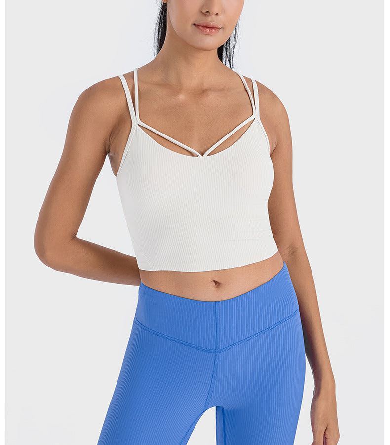 Stilla | Back Yoga Top Åndbar & Figurvenlig