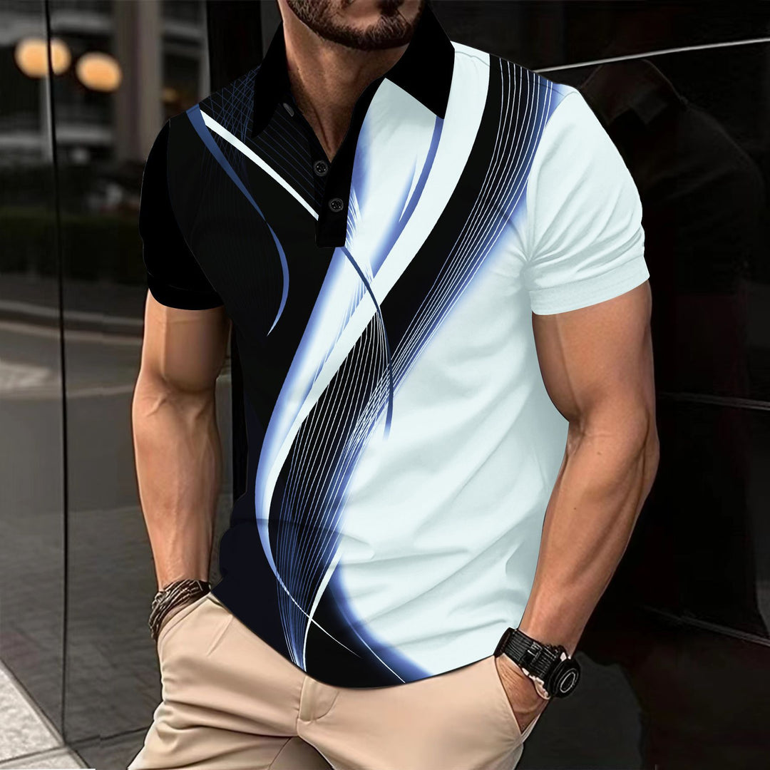 Herre Sportsligt Poloshirt Stilla