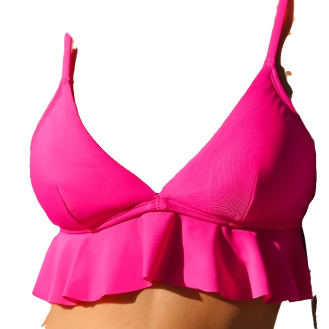 Kvinder Rufflesæt Bikini Stilla