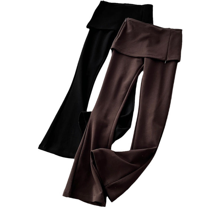 Dame klassisk flared bukser stil