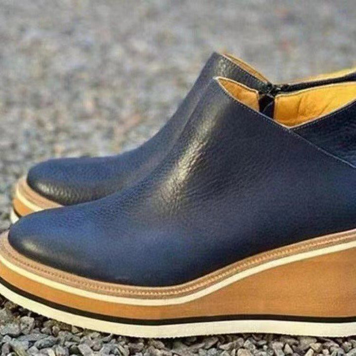 Damer Wedge-støvler med elegant snit og skridsikker sål Stilla
