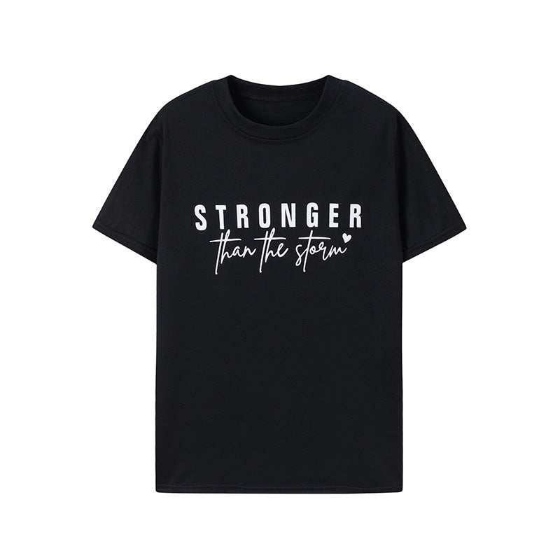 Kvinders motivations grafik T-shirt Stilla