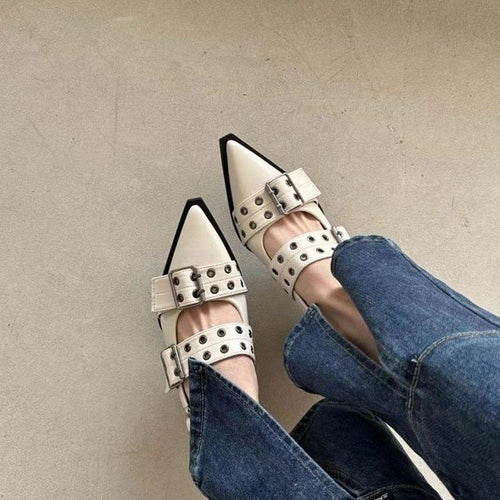 Femme Elegante Slingback hæl sko Stilla