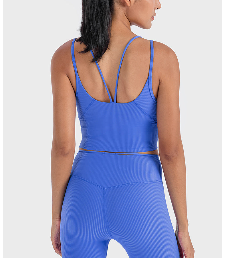 Stilla | Back Yoga Top Åndbar & Figurvenlig