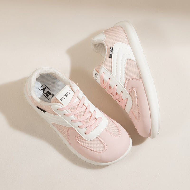 Dame Sporty Sneakers med åndbart mesh-overflade og letvægts sål Stilla