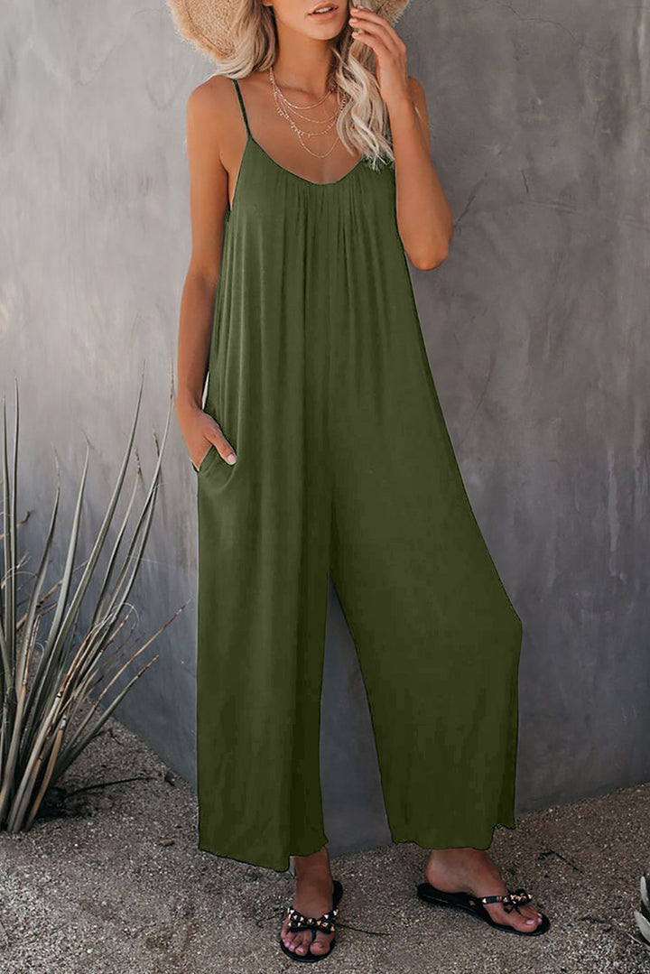 Dame Elegant Ærmeløs Jumpsuit Stilla