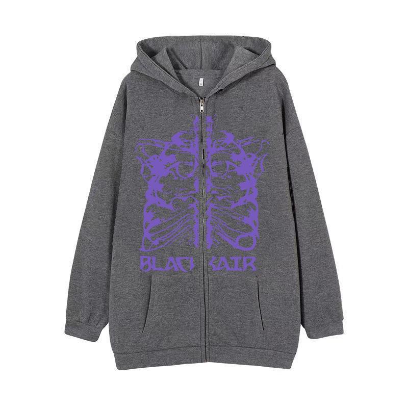 Kvindernes hoodie med innovativt skeletdesign Skovae