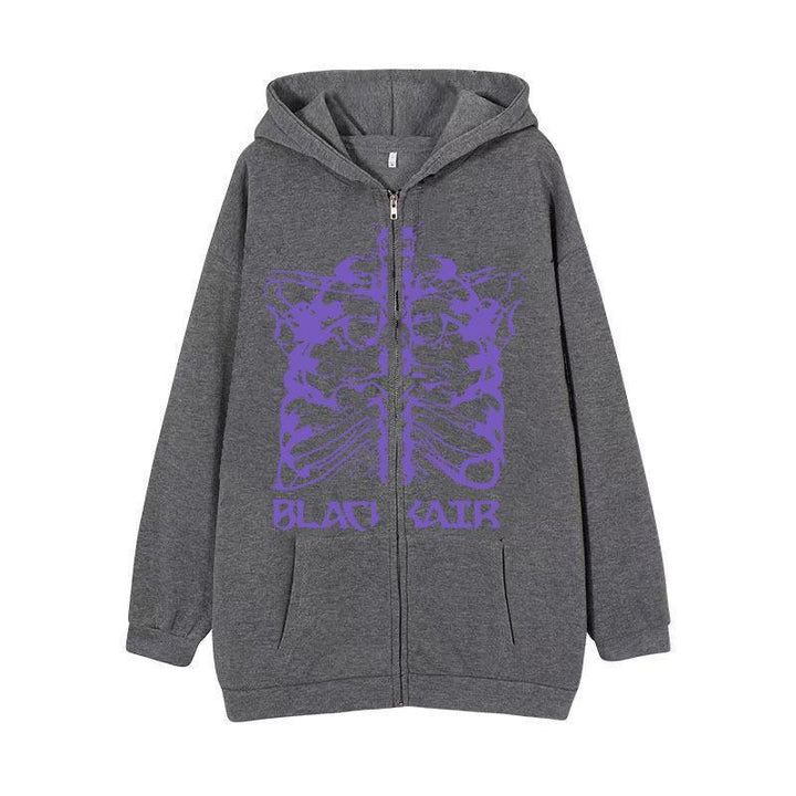 Kvindernes hoodie med innovativt skeletdesign Skovae