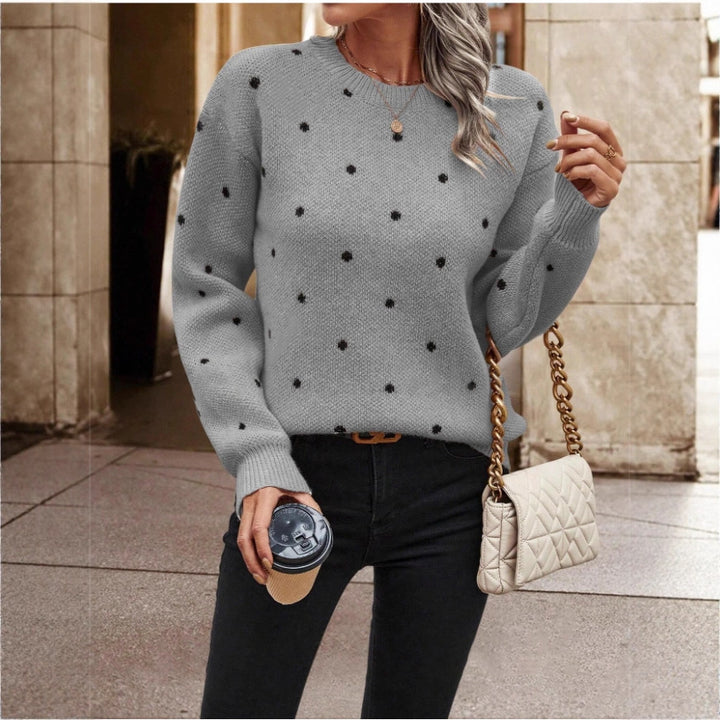 Kvinders sweater med legende mønster og komfortabel pasform Stilla