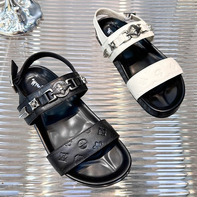 Dame Elegante Sommer-sandaler med justerbart remdesign og luksuriøse accenter Stilla