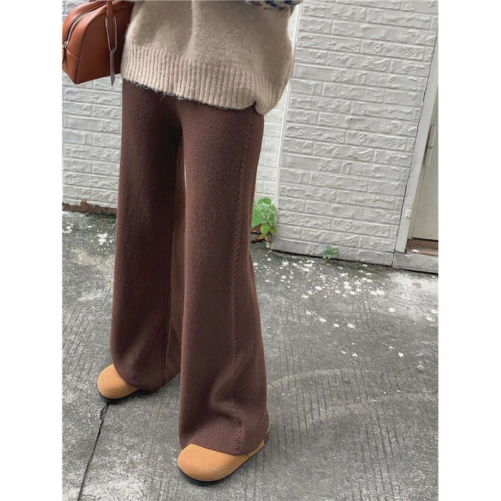 Kvinders hyggelige ribstrikkede cardigan med elegant stående krave Stilla