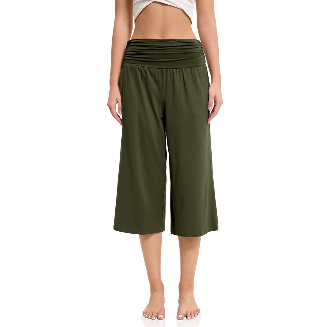 Dame Elegant og komfortabel Culotte-bukser med høj talje Stilla