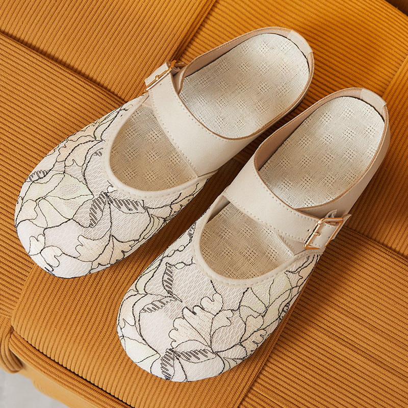 Femme Floral Clogs til at glide i Stilla