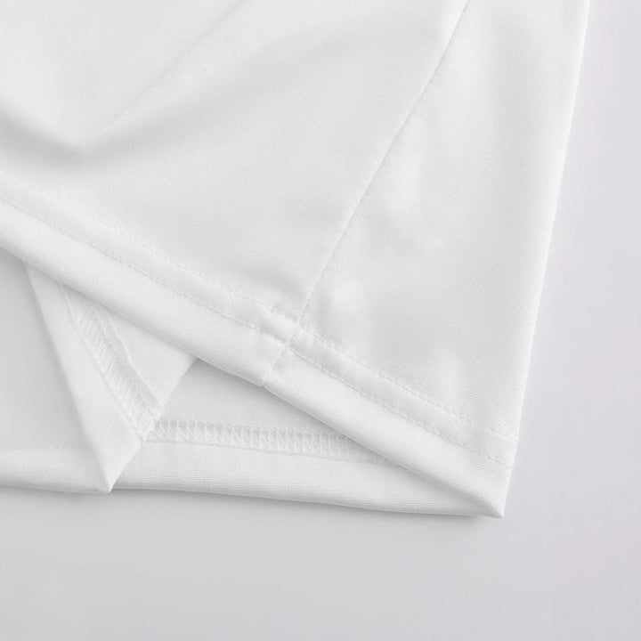 Dame Crop-T-Shirt med kreativ frugtdesign og tætsiddende pasform Skovae
