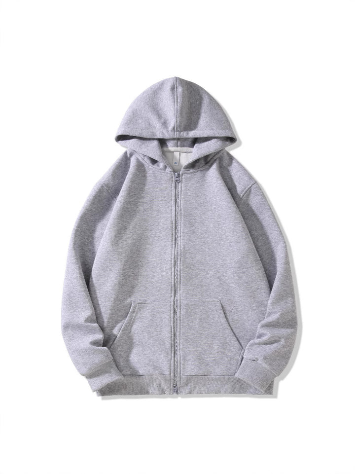 Dame hoodie jakke med fuld lynlås og praktiske lommer Skovae
