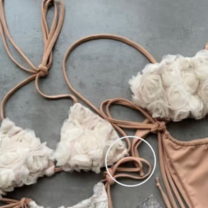 Dame Bikiniset med blomstret design Skovae