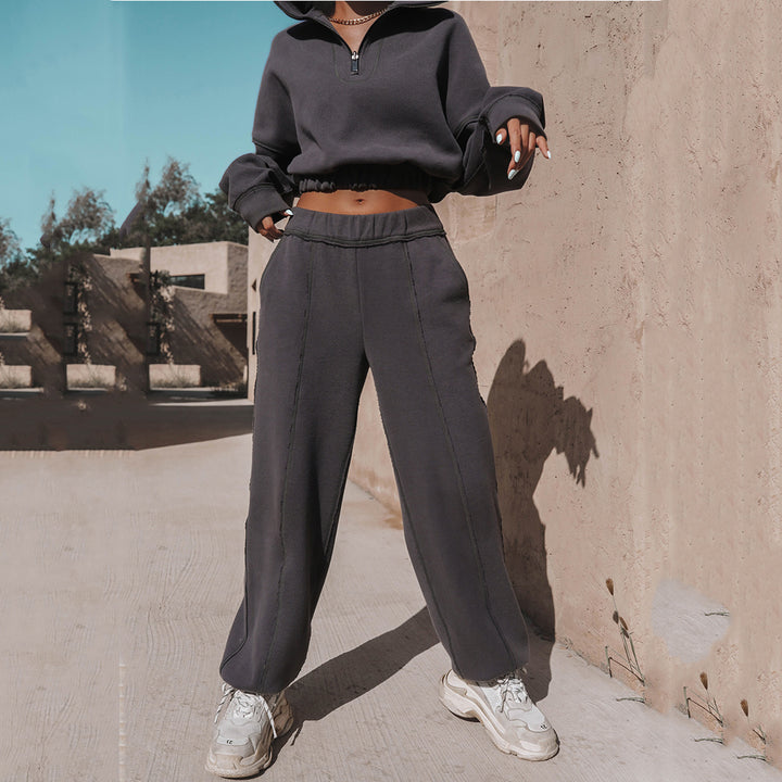 Dame moderigtig og tidssvarende cropped sweater Stilla