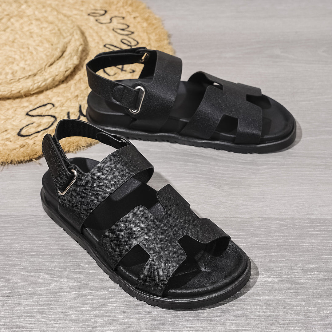 Dame fritidssandaler med justerbar rem og ergonomisk fodsenge design Stilla