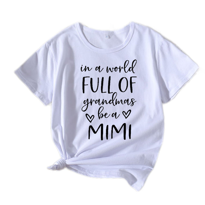 Kvinder Inspirerende Grafisk T-shirt Stilla 1751262324