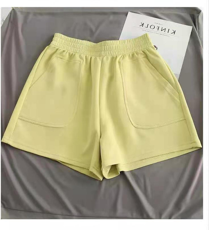 Dame behagelige sportshorts med elastisk talje og praktiske lommer Stilla