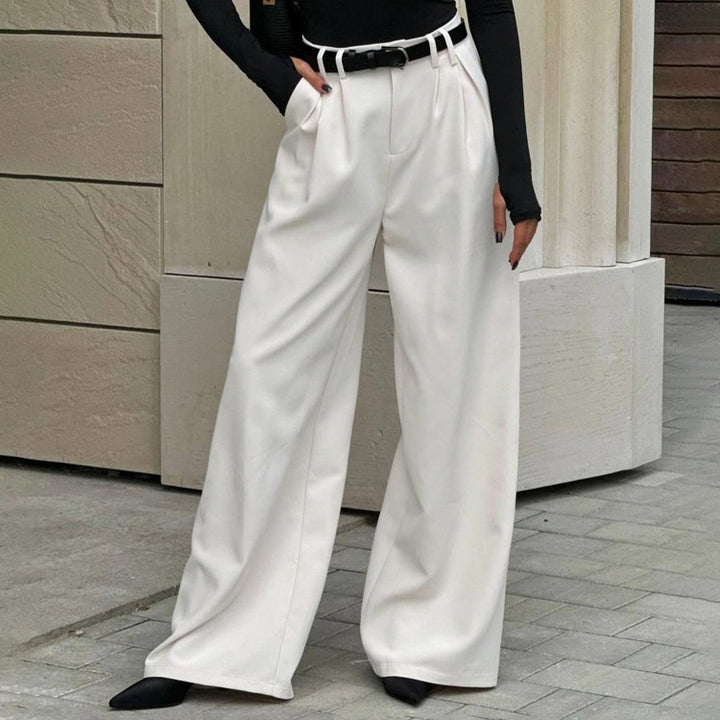 Dame Elegant og flydende stofbukser Stilla