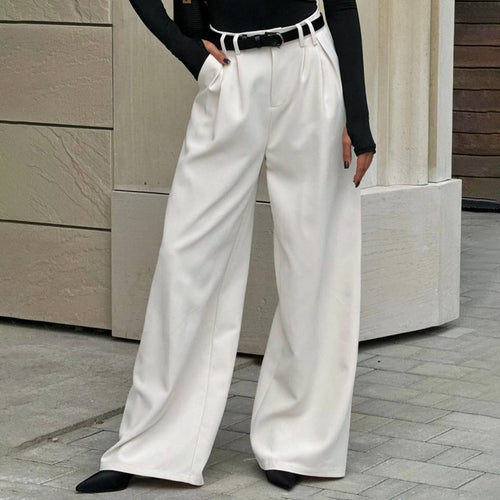 Dame Elegant og flydende stofbukser Stilla