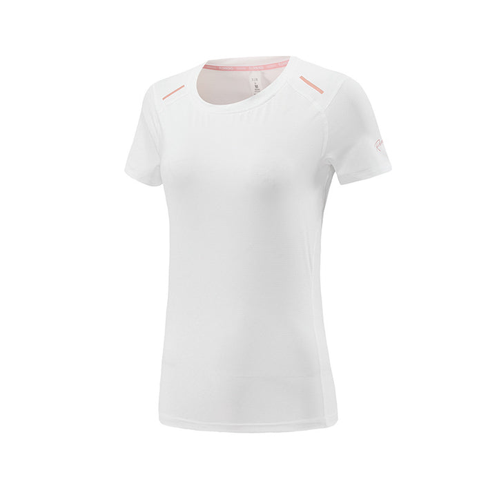 Dame Funktions-T-shirt med fugttransporterende materiale og komfortabel pasform Stilla