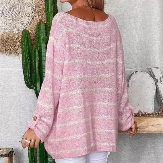 Stilla | Stribet Pullover med moderne design