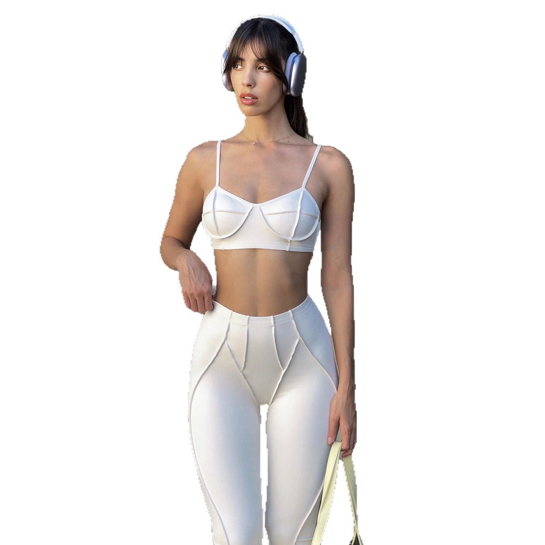 Dame Modische Flared Pants lavet af innovativt strækmateriale Skovae