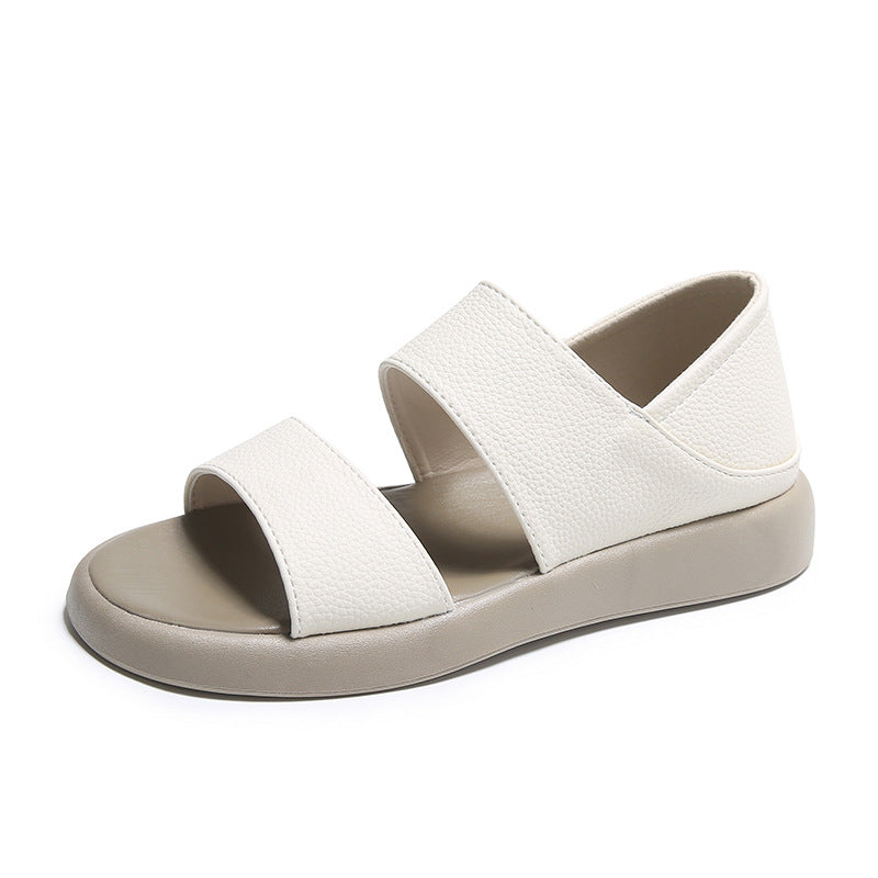 Dame komfortable sandaler med justerbar velcro og ergonomisk fodseng Stilla