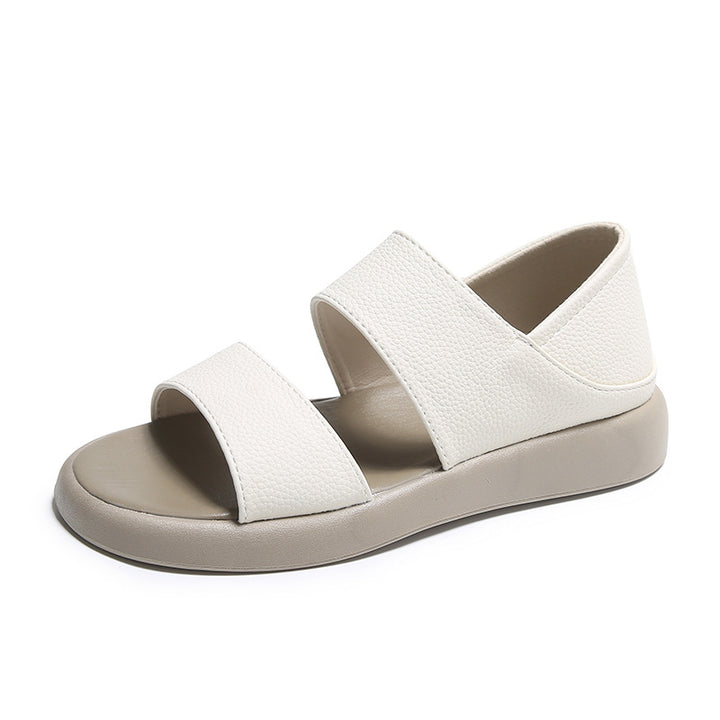 Dame komfortable sandaler med justerbar velcro og ergonomisk fodseng Stilla