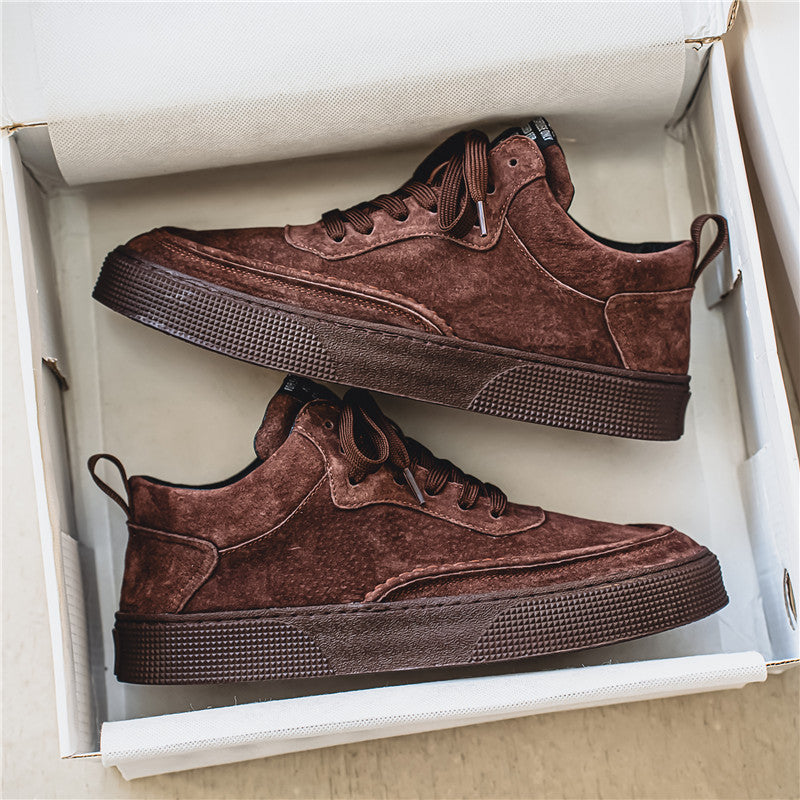 Femme Sålæder Fritids Sneaker Stilla