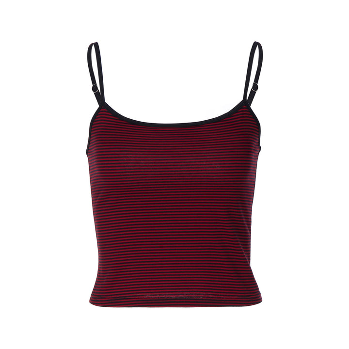 Dame tanktop med justerbare spaghetti-stropper Skovae
