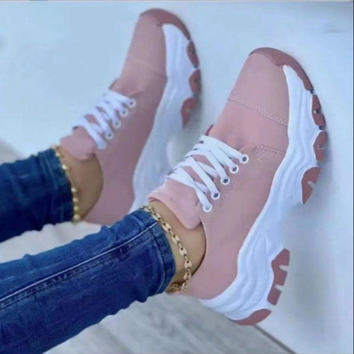 Dame Sporty Sneakers med skridsikker sål og åndbart overmateriale Stilla